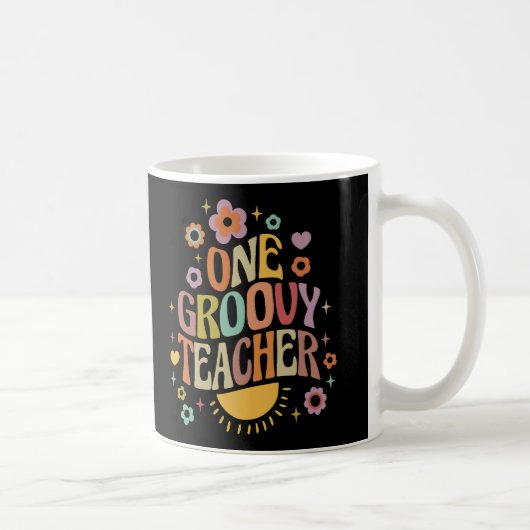 Een groovy leraar koffiemok (Rechts)