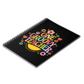 Een groovy leraar notitieboek (Linkerzijde)