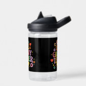 Eén groovy leraar waterfles (Links)