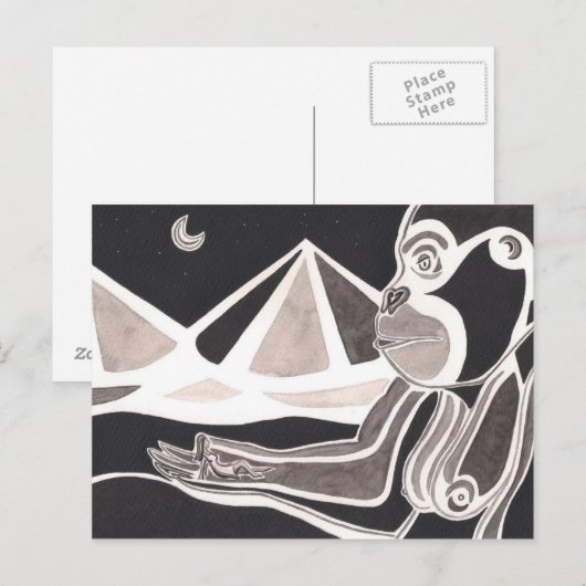 Een groovy soort liefde briefkaart (Voorkant / Achterkant)