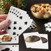Een grote aardappel pokerkaarten (Insitu)