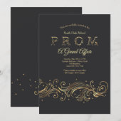 Een grote affaire Prom-uitnodigingen Kaart (Voorkant / Achterkant)