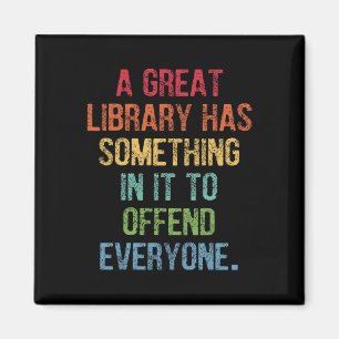 Een grote bibliotheek heeft iets in zich om iedere magneet