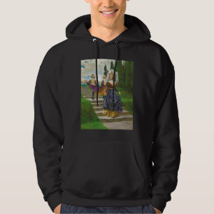 Een grote dame, circa 1910 door John Collier Hoodie
