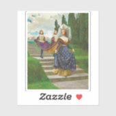 Een grote dame, circa 1910 door John Collier Sticker (Vel)