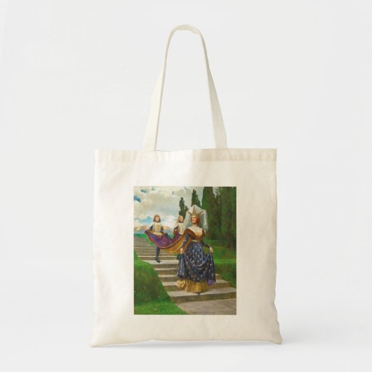 Een grote dame, circa 1910 door John Collier Tote Bag (Voorkant)
