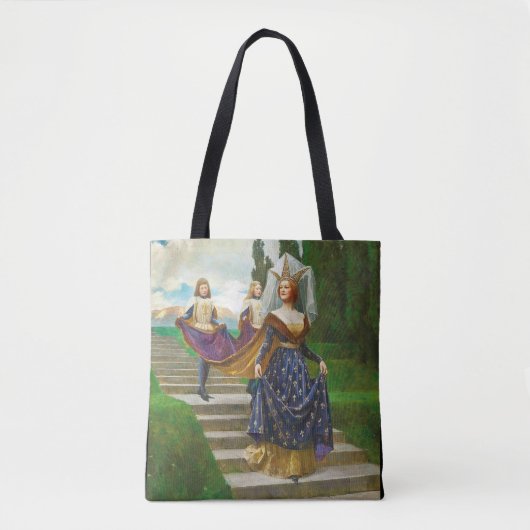Een grote dame, circa 1910 door John Collier Tote Bag (Voorkant)