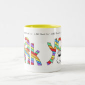 "Een grote dank!"  Mok (Center)