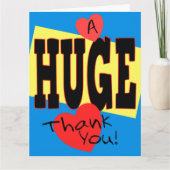 Een grote dank voor extra grote 8 x 10 kaarten (Voorkant)