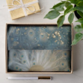 Een grote entree, witte veren pauw finery tissuepapier (Geschenk)