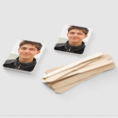 Een grote fotosjabloon Afstuderen ceremonie voor m Handwaaier (Niet-gemonteerd)