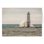 Een grote golf kruipt in het Frankfort-licht (Voorkant Horizontaal)