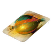 Een grote kerstversiering magneet (Linkerzijde)