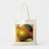 Een grote kerstversiering tote bag (Voorkant)