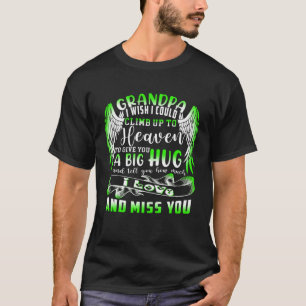 Een grote knuffel en vertel mijn opa hoeveel ik hi t-shirt