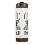 Een grote kop koffie is ongeëvenaarde tumbler thermosbeker (Voorkant)