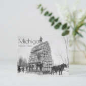 Een grote lading registreren briefkaart (Staand voorkant)