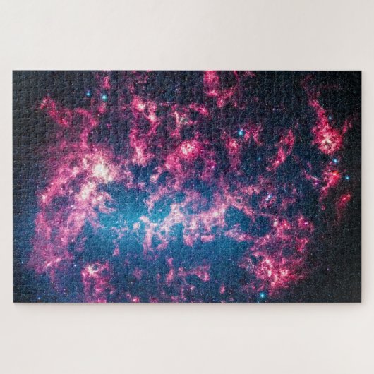 Een grote magellanic Cloud Galaxy Cosmic Space Legpuzzel (Horizontaal)