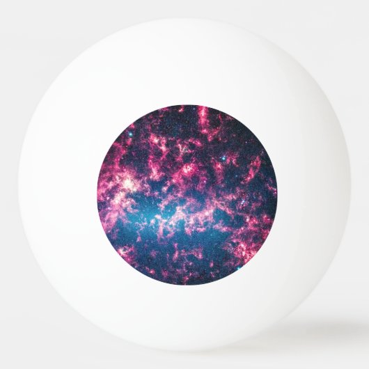 Een grote magellanic Cloud Galaxy Cosmic Space Pingpongbal (Voorkant)