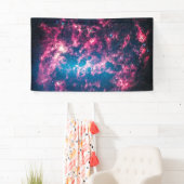 Een grote magellanic Cloud Galaxy Cosmic Space Spandoek (Insitu)