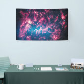 Een grote magellanic Cloud Galaxy Cosmic Space Spandoek (Beurs)