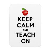 Een grote magnetische herinnering om kalm te blijv magneet (Verticaal)