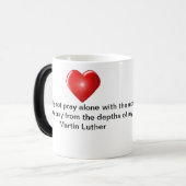Een grote Martin Luther Wish Magische Mok (Voorkant links)