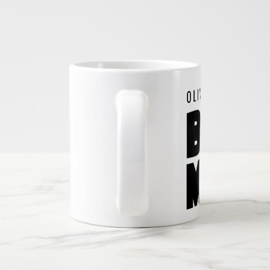 Eén grote Mok | Aangepaste naam nieuwtijd (Achterkant)