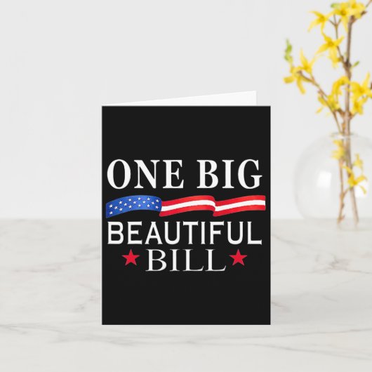 Een grote mooie Bill tegen Trump Kaart (Gele Bloem)