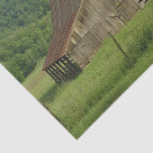 Een grote muur die op een Grijsveld staat Tissuepapier (Detail)