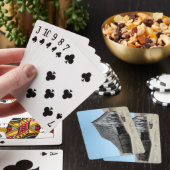 Een grote oude schuur pokerkaarten (Insitu)