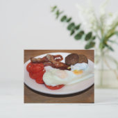 Een grote pauze briefkaart (Staand voorkant)