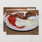 Een grote pauze briefkaart (Voorkant / Achterkant)