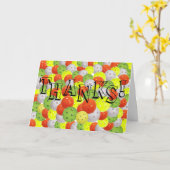 Een grote Pickleball-Bedankt. Kaart (Gele Bloem)