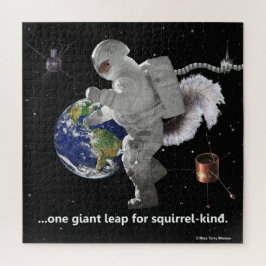 Een grote sprong voor de eekhoorn legpuzzel