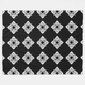 Een grote Thaise patroonmandje voor iedereen. Fleece Deken (Voorkant (Horizontaal))