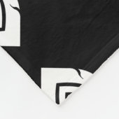 Een grote Thaise patroonmandje voor iedereen. Fleece Deken (Hoek)