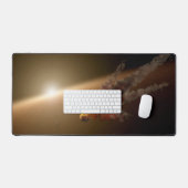 Een grote uitbarsting rond ster NGC 2547-ID8. Bureaumat (Keyboard & Muis)