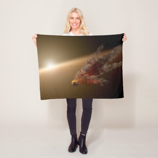 Een grote uitbarsting rond ster NGC 2547-ID8. Fleece Deken (In situ)