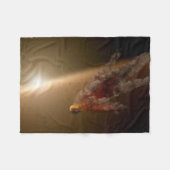 Een grote uitbarsting rond ster NGC 2547-ID8. Fleece Deken (Voorkant (Horizontaal))