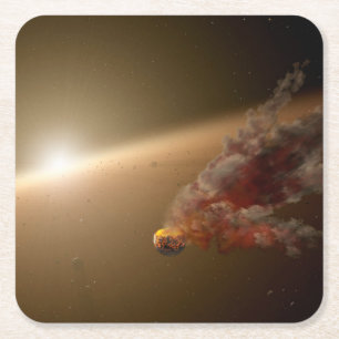 Een grote uitbarsting rond ster NGC 2547-ID8. Kartonnen Onderzetters