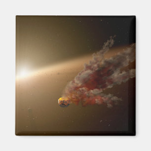 Een grote uitbarsting rond ster NGC 2547-ID8. Magneet