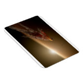 Een grote uitbarsting rond ster NGC 2547-ID8. Magneet (Rechterzijde)