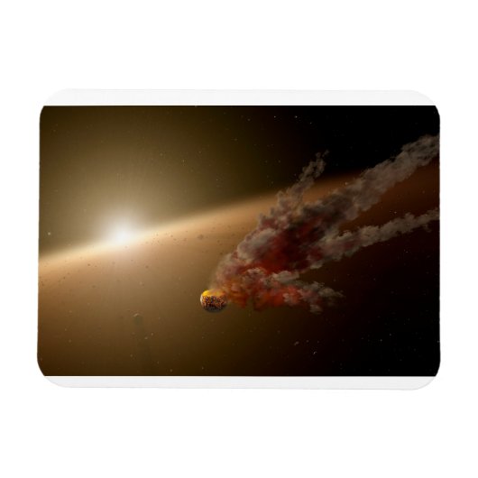 Een grote uitbarsting rond ster NGC 2547-ID8. Magneet (Horizontaal)