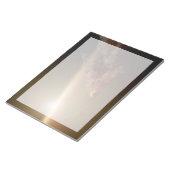 Een grote uitbarsting rond ster NGC 2547-ID8. Notitieblok (Schuin)