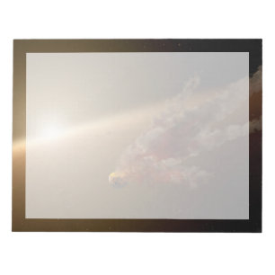 Een grote uitbarsting rond ster NGC 2547-ID8. Notitieblok