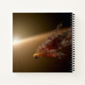 Een grote uitbarsting rond ster NGC 2547-ID8. Notitieboek (Achterkant)