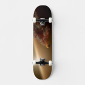 Een grote uitbarsting rond ster NGC 2547-ID8. Persoonlijk Skateboard (Voorkant)