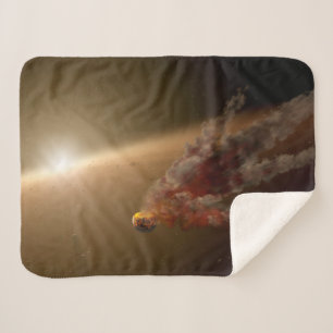 Een grote uitbarsting rond ster NGC 2547-ID8. Sherpa Deken