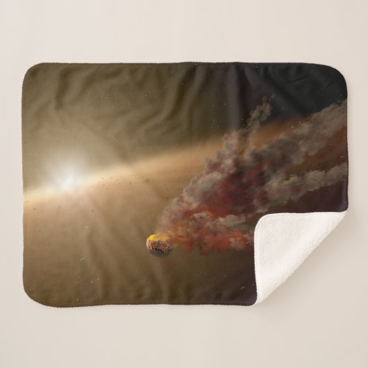 Een grote uitbarsting rond ster NGC 2547-ID8. Sherpa Deken (Voorkant (horizontaal))